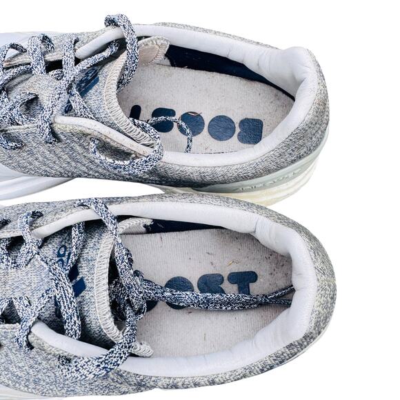 Adidas Adipower‎ 4orged Spiked Golf Shoe Men's US 9 White Gray Round Toe F34192 - Picture 7 of 9